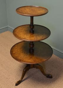 Edwardian Oak Dumb Waiter