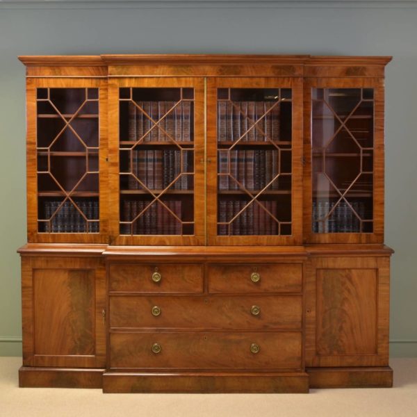 Mahogany Georgian Bookcase
