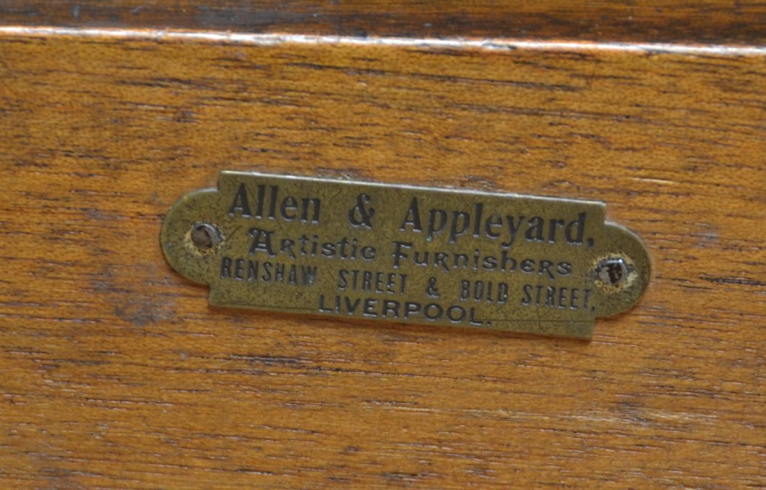 English Cabinet Makers - A to Z. 5 Allen & Appleyard