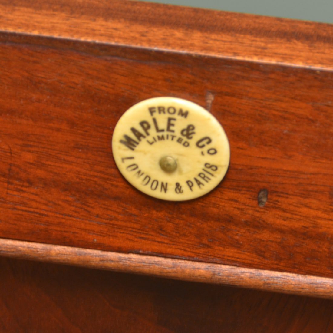 Circular Maple & Co Stamp