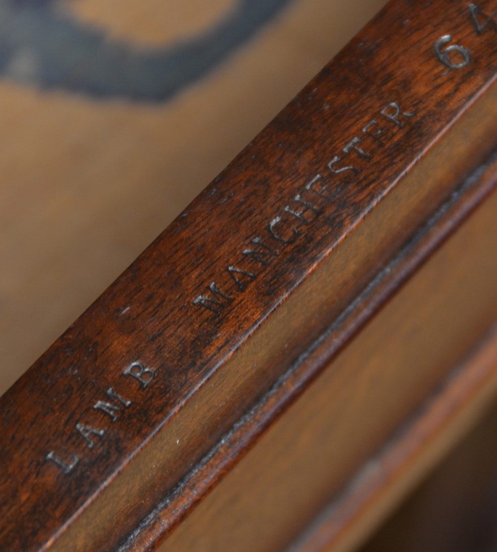Superb Quality Lambs of Manchester Victorian Mahogany Antique Pedestal Desk