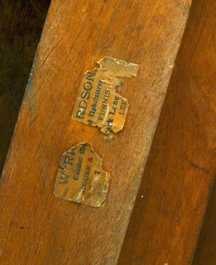 English Cabinet Makers - A to Z. 72 Richardson Leeds