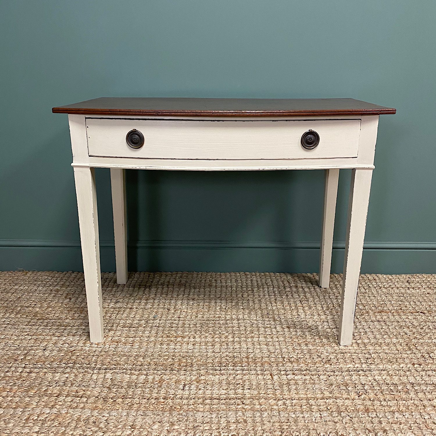 Country Painted Victorian Antique Side Table 6 Country Painted Victorian Antique Side Table