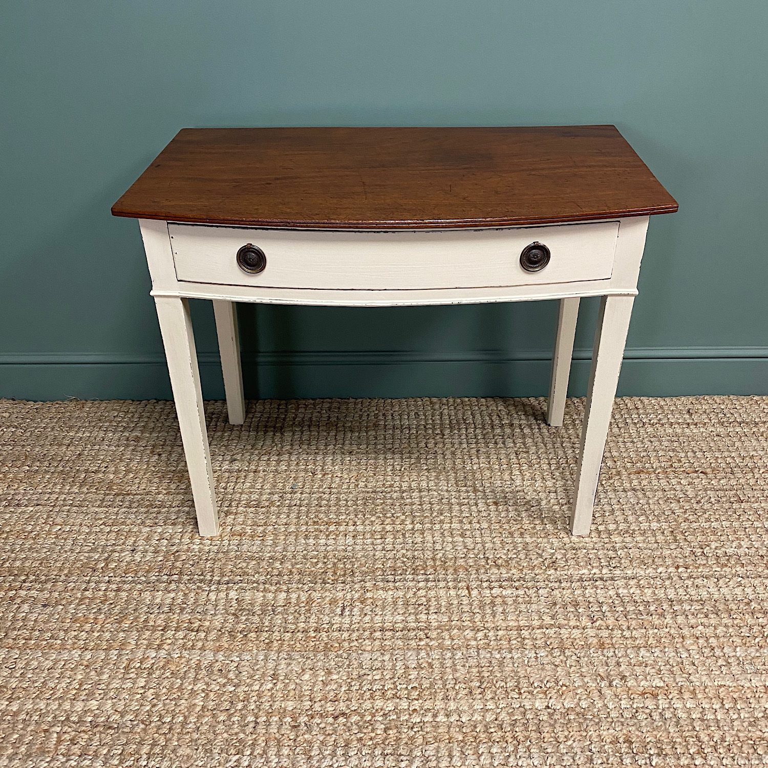 Country Painted Victorian Antique Side Table 1 Country Painted Victorian Antique Side Table