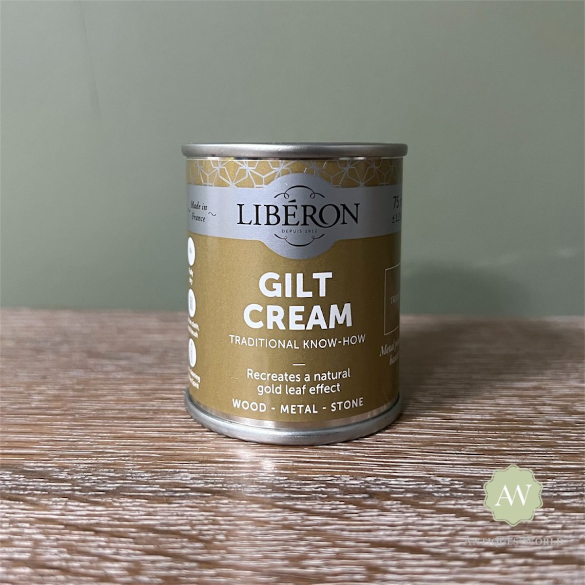Liberon Gilt Cream – 30 ml – Retouch & Repair Antique Gilding 13 Liberon Gilt Cream- Trianon 75ml