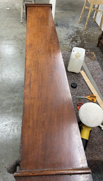 Antique Furniture Polishing Restoration Kit - Light & Dark Woods 32 polish revive before
