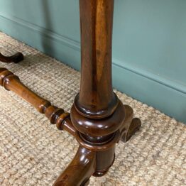 Victorian Rosewood Antique Writing Table
