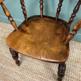 Antique Smokers Bow Chair
