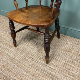 Antique Smokers Bow Chair
