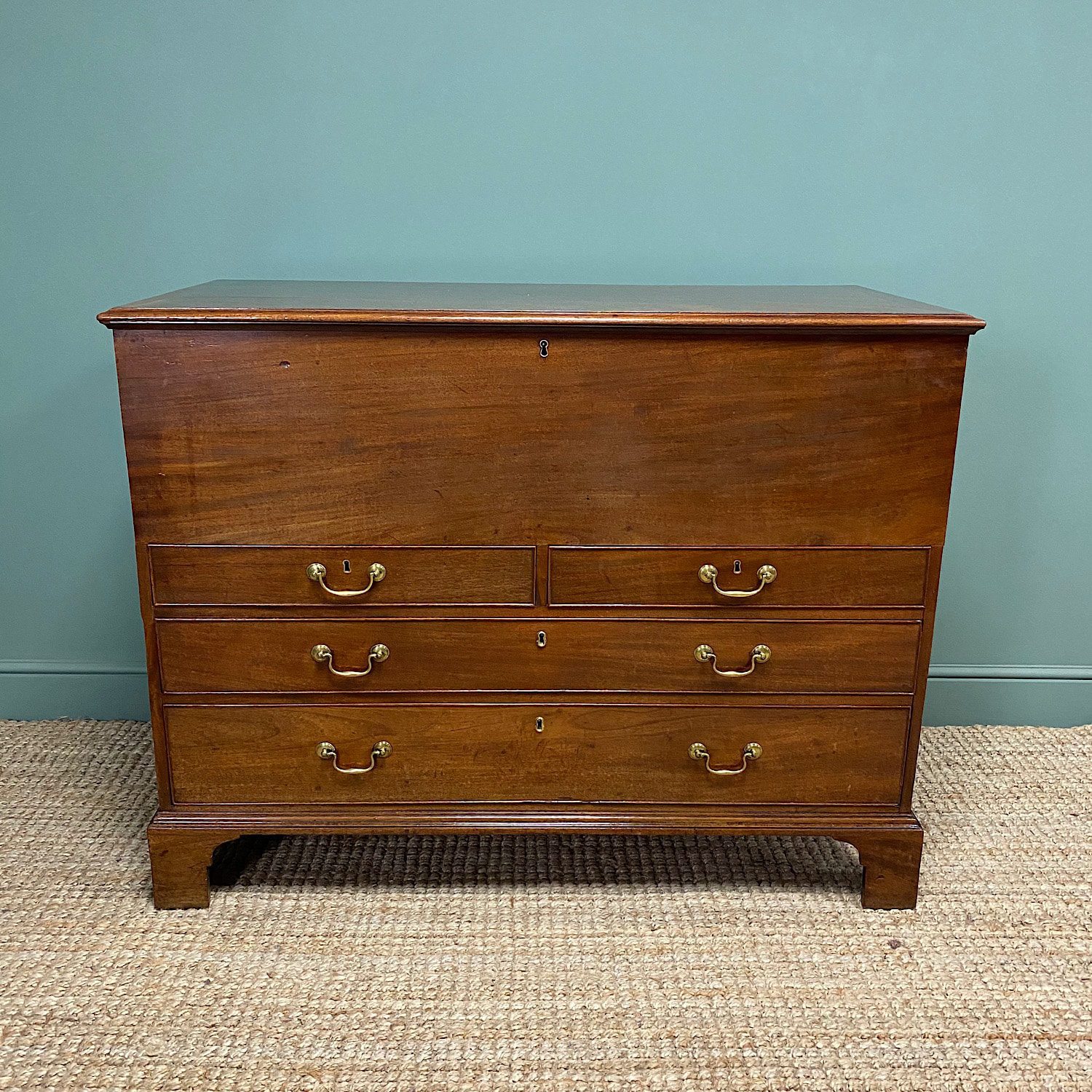 Spectacular Quality Georgian Mahogany Antique Chest 1 Spectacular Quality Georgian Mahogany Antique Chest