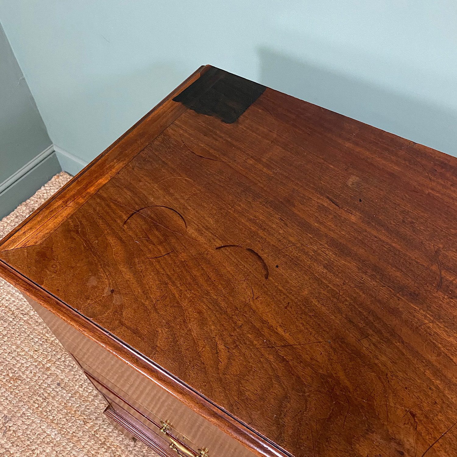 Spectacular Quality Georgian Mahogany Antique Chest 4 Spectacular Quality Georgian Mahogany Antique Chest