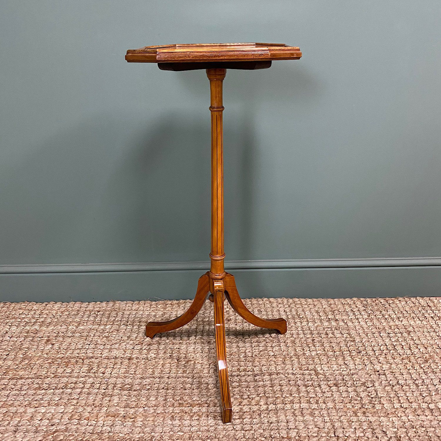 Unusual Satinwood Victorian Jardinière / Side Table 5 Unusual Satinwood Victorian Jardinière / Side Table