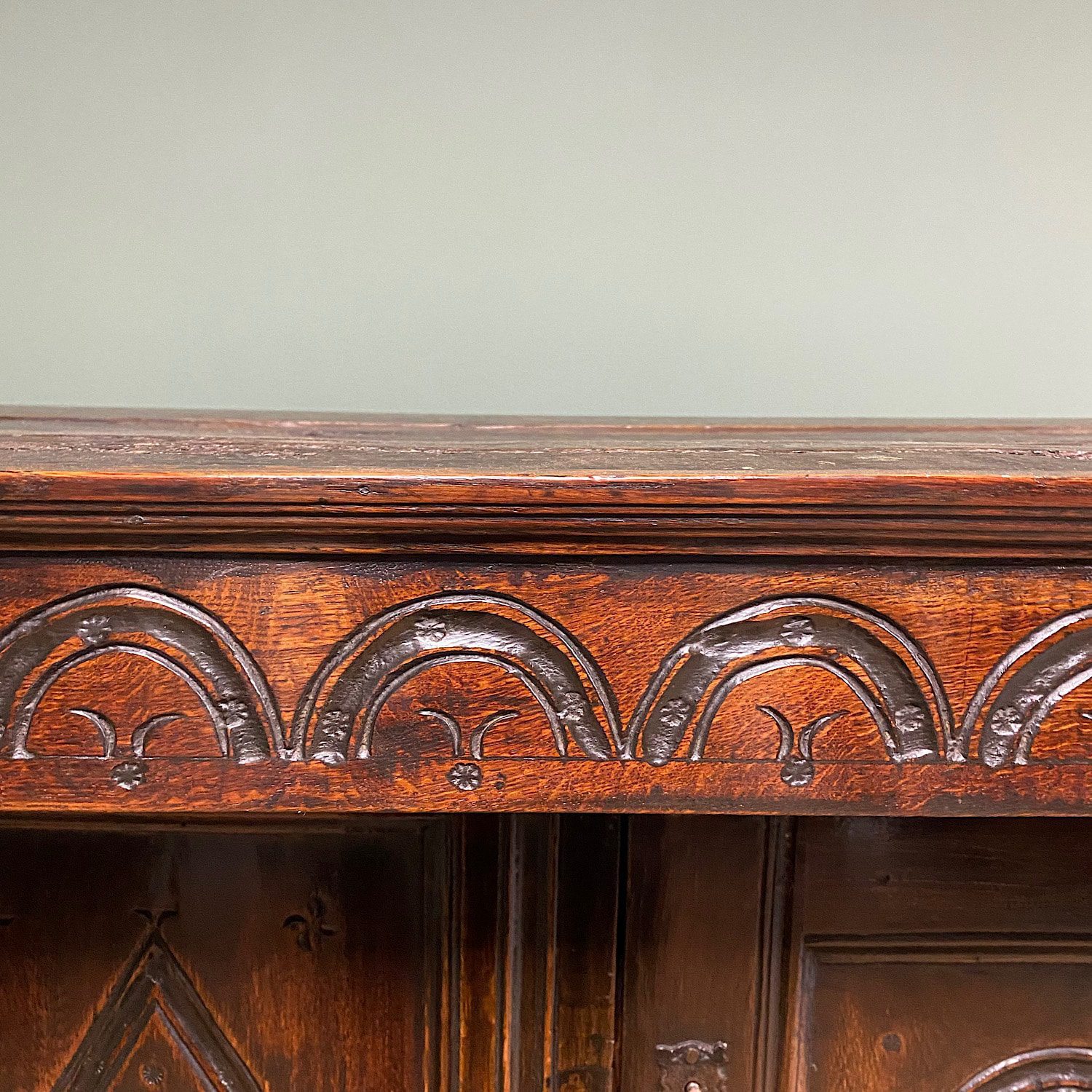 17th Century Period Oak Antique Court Cupboard 6 17th Century Period Oak Antique Court Cupboard