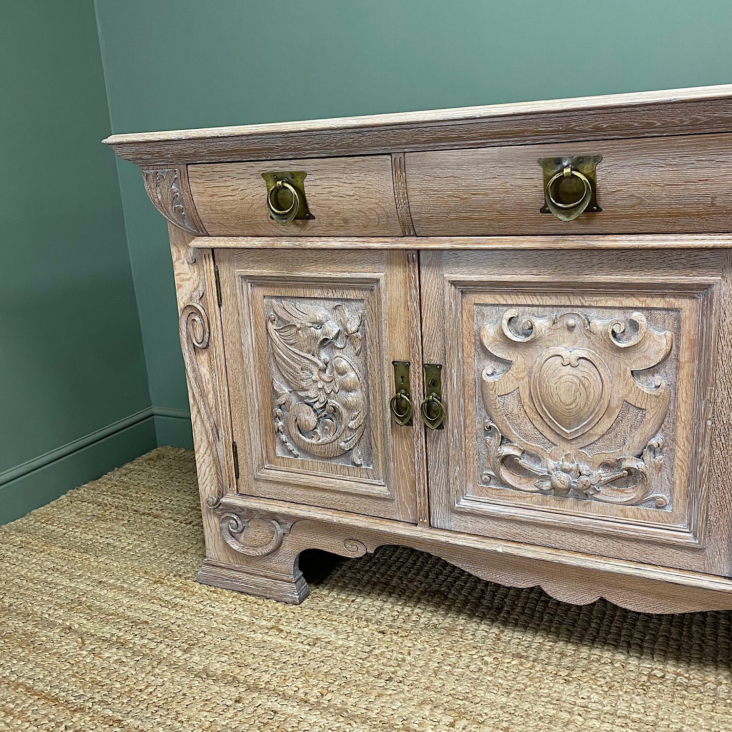 Spectacular Victorian Oak Antique Sideboard 9 Spectacular Victorian Oak Antique Sideboard