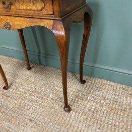 Country Oak Antique Side Table