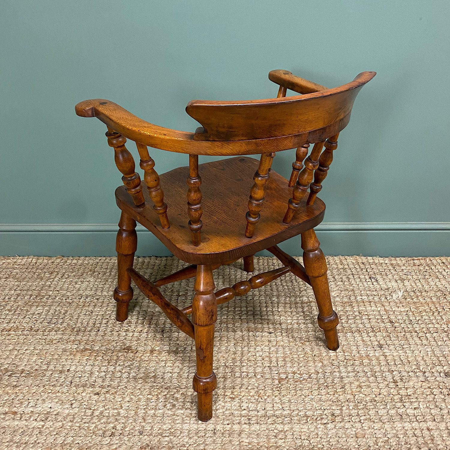Pair of Antique Victorian Captains Chairs 3 Pair of Antique Victorian Captains Chairs