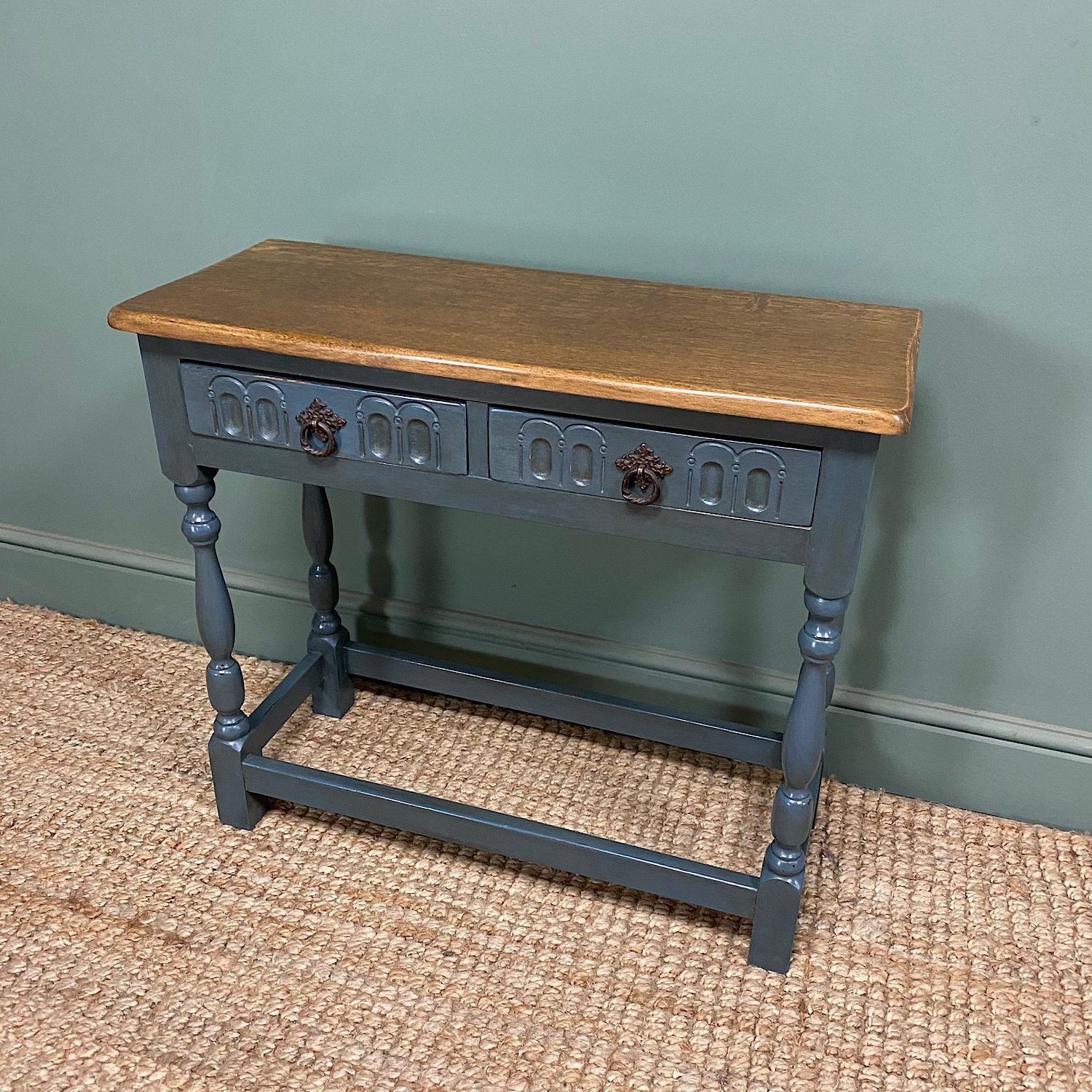 Vintage Painted Side Table 8 Vintage Painted Side Table