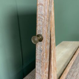 Arts & Crafts Limed Oak Mirror