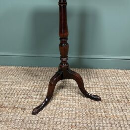 Fine Antique Regency Tripod Table / Occasional Table