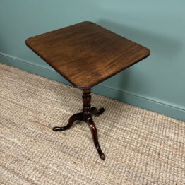 Fine Antique Regency Tripod Table / Occasional Table