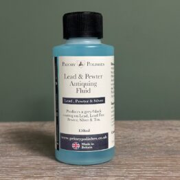 Lead Black Antiquing Fluid – 150ml works on Lead & Pewter 7 Lead Black Antiquing Fluid