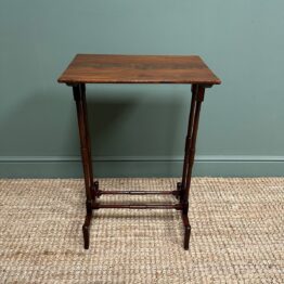 Elegant 19th century Mahogany Antique Lamp Table