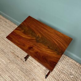 Elegant 19th century Mahogany Antique Lamp Table