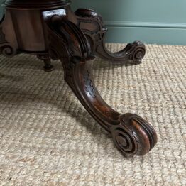 Stunning Antique Victorian Walnut Dining Table
