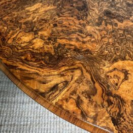 Stunning Antique Victorian Walnut Dining Table