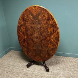 Stunning Antique Victorian Walnut Dining Table