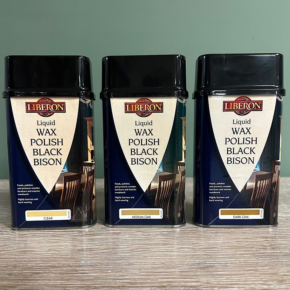 Liberon Liquid Wax Polish Black Bison – 500ml 9 Liberon Liquid Wax Polish Black Bison