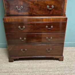 Quality Georgian Mahogany Chest on Chest / Antique Tall Boy