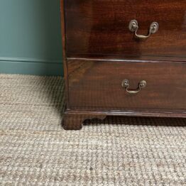Quality Georgian Mahogany Chest on Chest / Antique Tall Boy