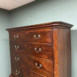 Quality Georgian Mahogany Chest on Chest / Antique Tall Boy