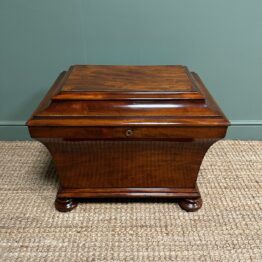 Superb Quality Regency Antique Cellarette / Wine Cooler