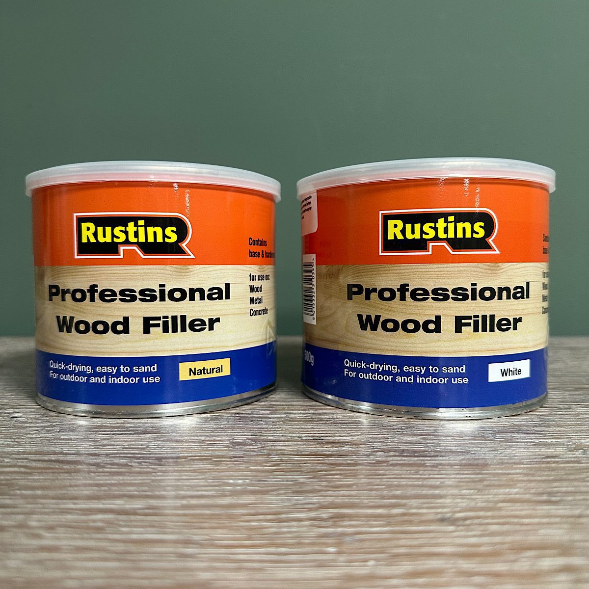 Rustins 2-Part Wood Filler - 500g 1 Rustins 2-Part Wood Filler