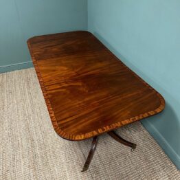 Superb Quality Twin Pedestal Antique Dining Table