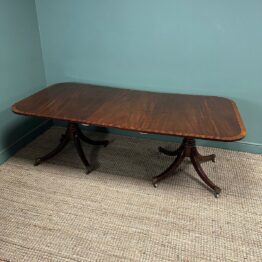 Antique Pedestal Dining Table