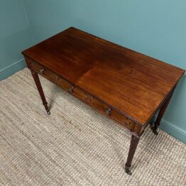 Quality Gillows Design Large Antique Writing Table