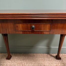 Superb Quality Antique Georgian Games Table / Tea Table   
