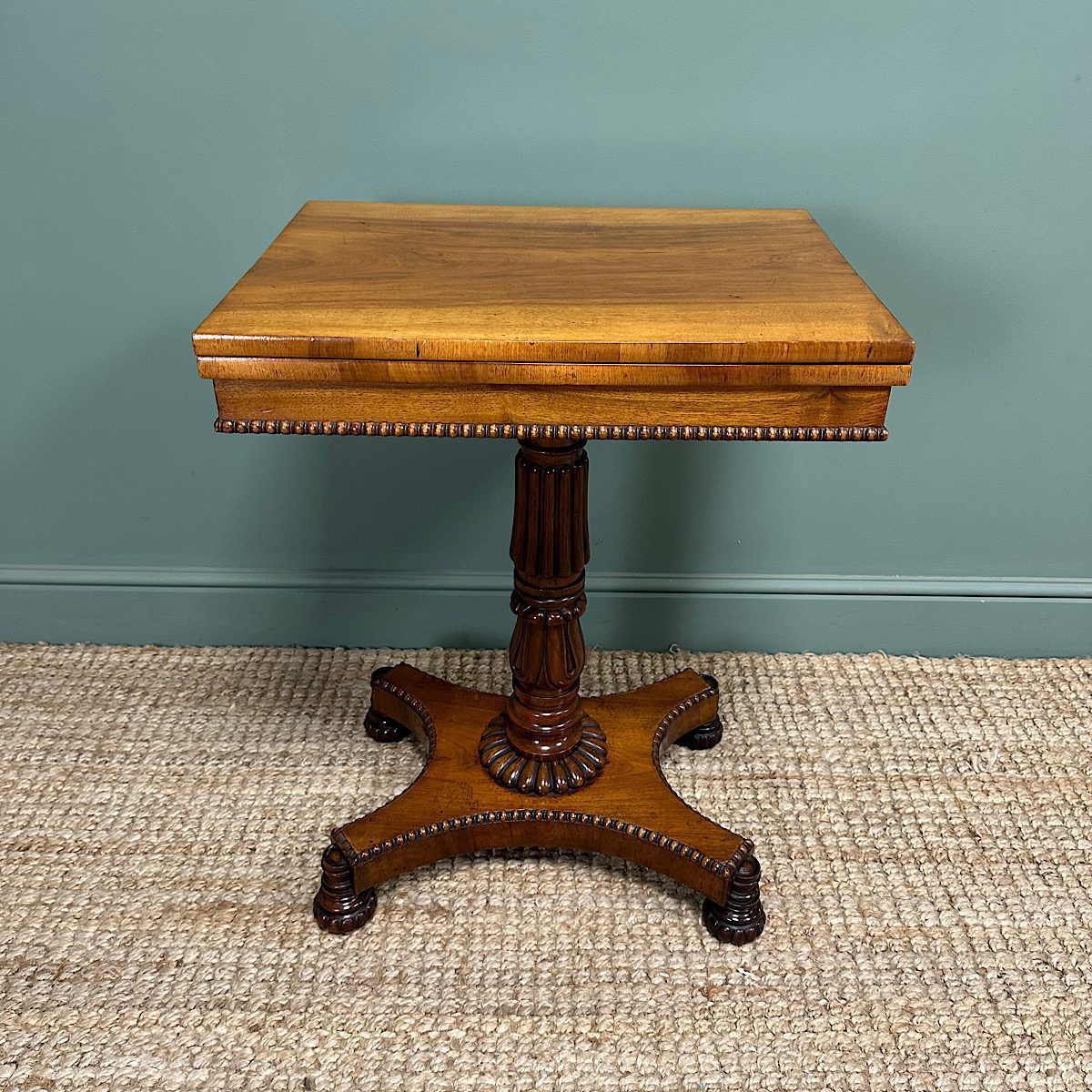 Elegant Antique Regency Rosewood Games Table 3 Elegant Antique Regency Rosewood Games Table