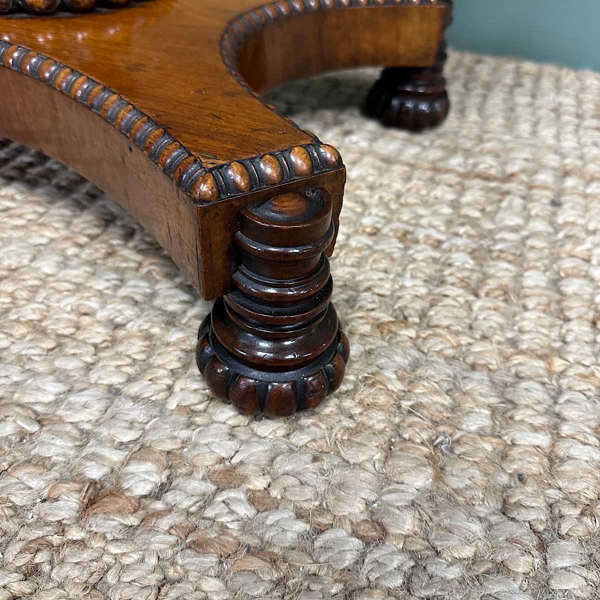 Elegant Antique Regency Rosewood Games Table 7 Elegant Antique Regency Rosewood Games Table