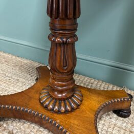 Elegant Antique Regency Rosewood Games Table