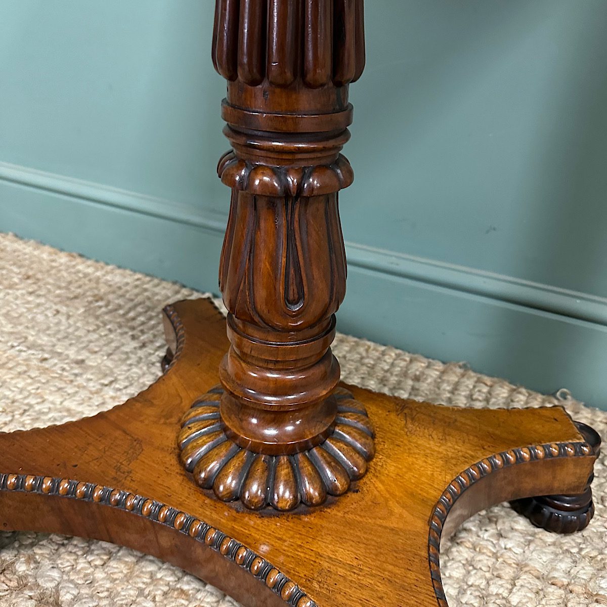 Elegant Antique Regency Rosewood Games Table 6 Elegant Antique Regency Rosewood Games Table