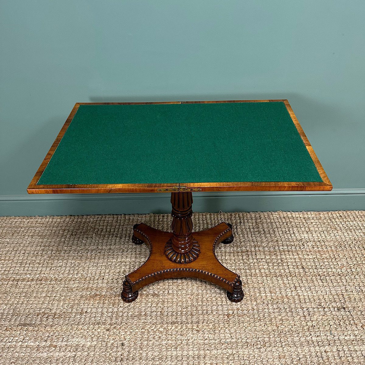 Elegant Antique Regency Rosewood Games Table 5 Elegant Antique Regency Rosewood Games Table
