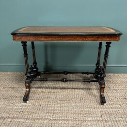 Rare Victorian Amboyna Antique Table