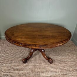 Stunning Antique Victorian Rosewood Dining Table