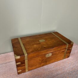 Stunning Walnut Antique Victorian Writing Slope