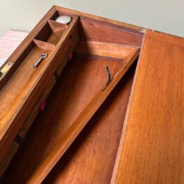 Stunning Walnut Antique Victorian Writing Slope