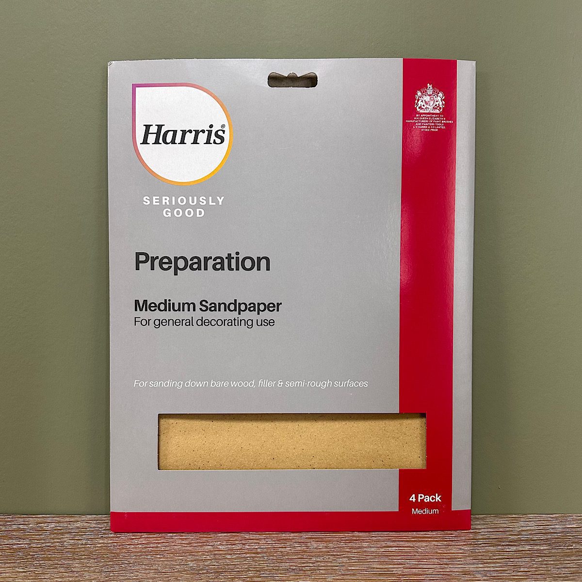 Sanding Paper | Fine, Medium or Coarse 4 Medium Sanding Paper Pack